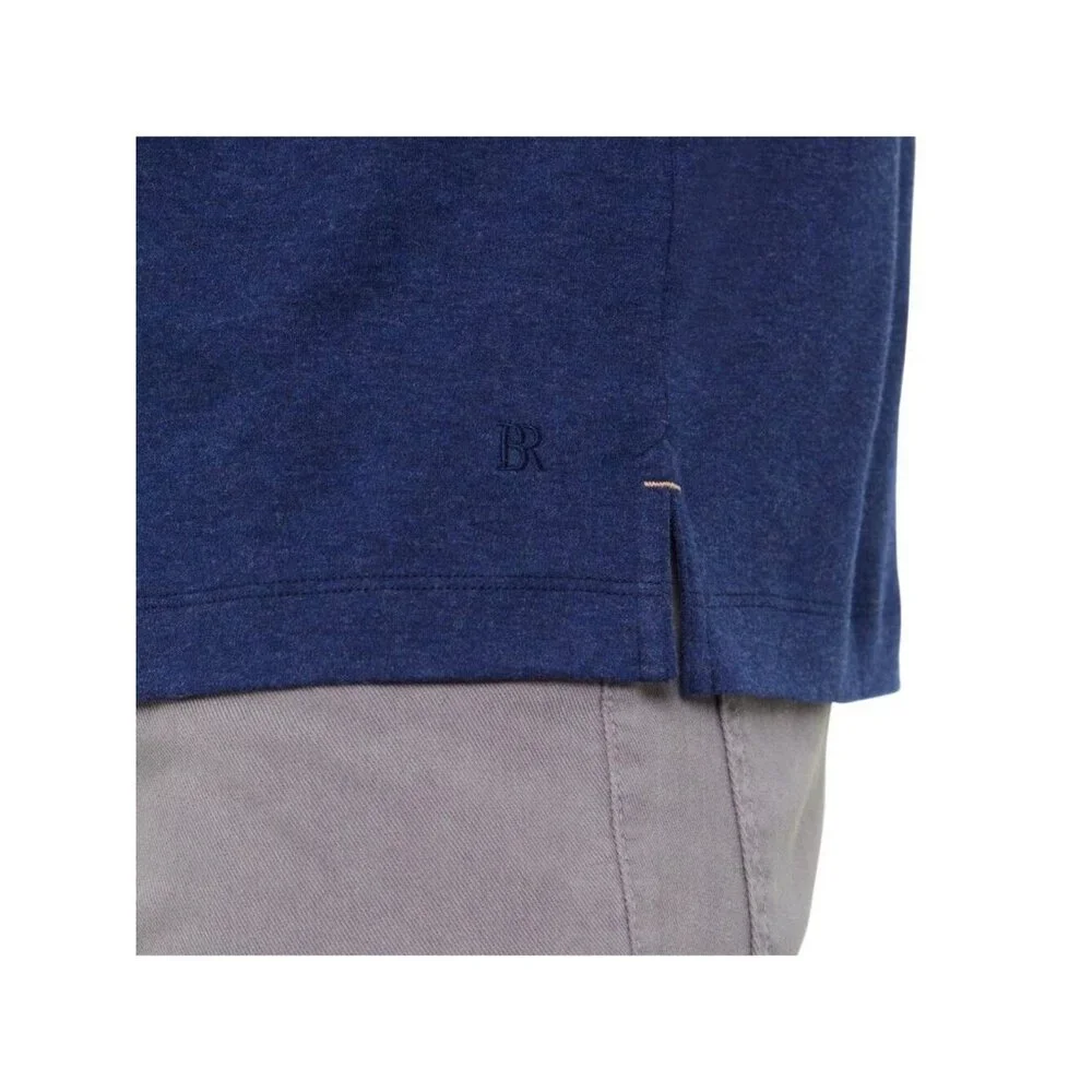 NWT Banana Republic Men's XL Blue Luxe Touch Tee T-Shirt 100% Cotton